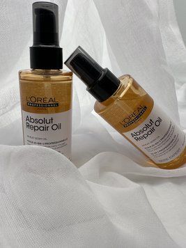Олія відновлююча L'oreal Absolut Repair Oil, 90 ml. 42 фото
