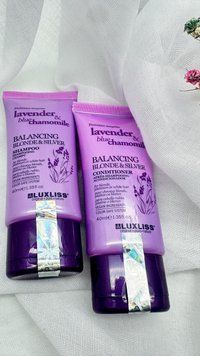 Шампунь і кондиціонер - серія для блонду Balancing Blond & Silver LUXLISS 40 ml. 142 фото